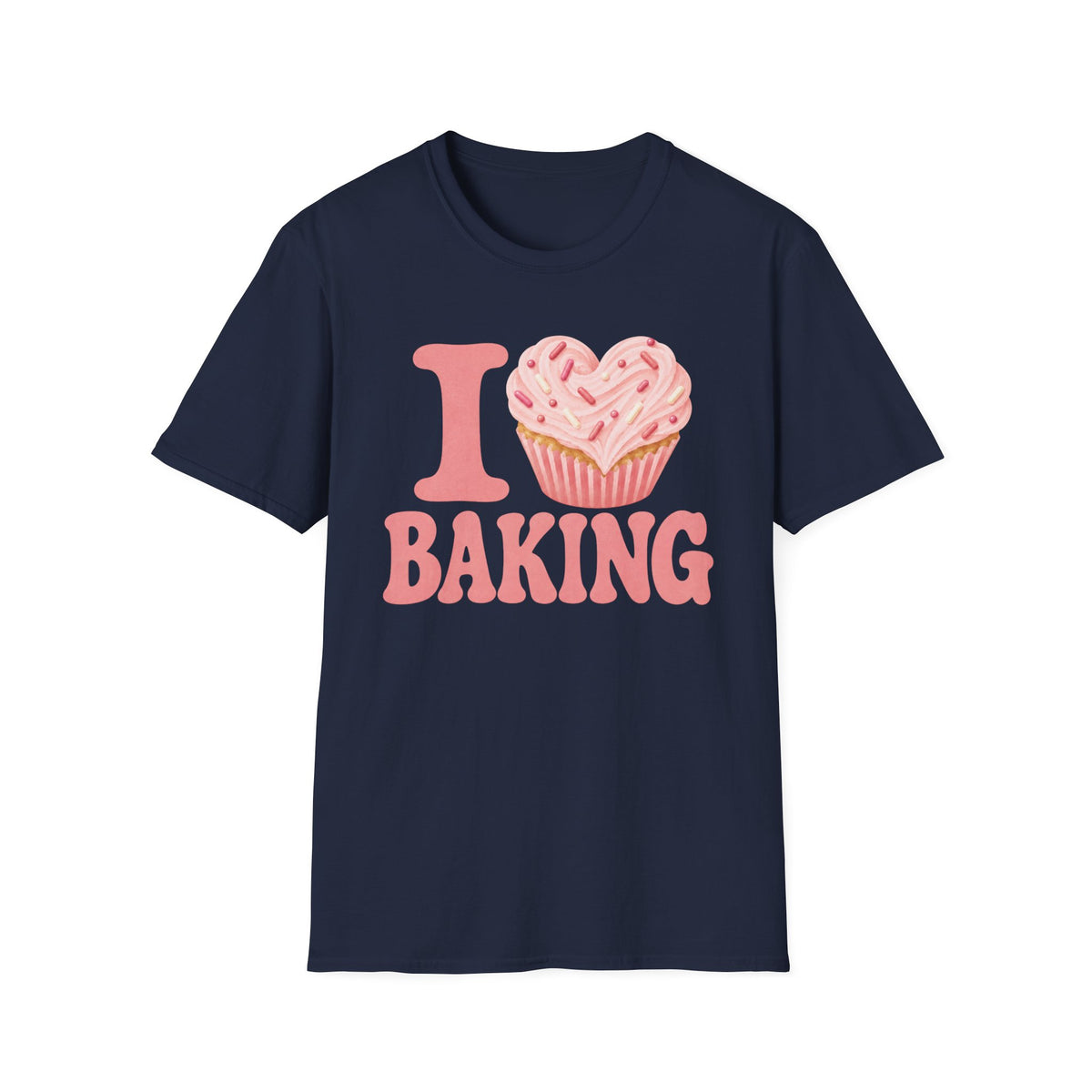 I Love Baking, Pink T-Shirt