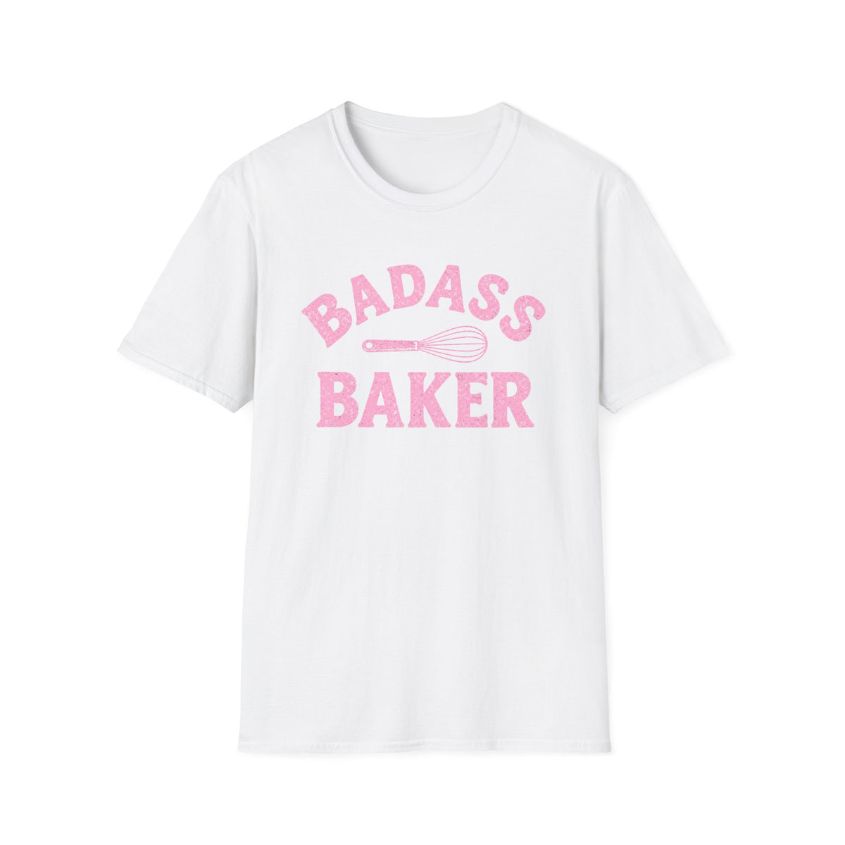Badass Baker, Whisk T-Shirt