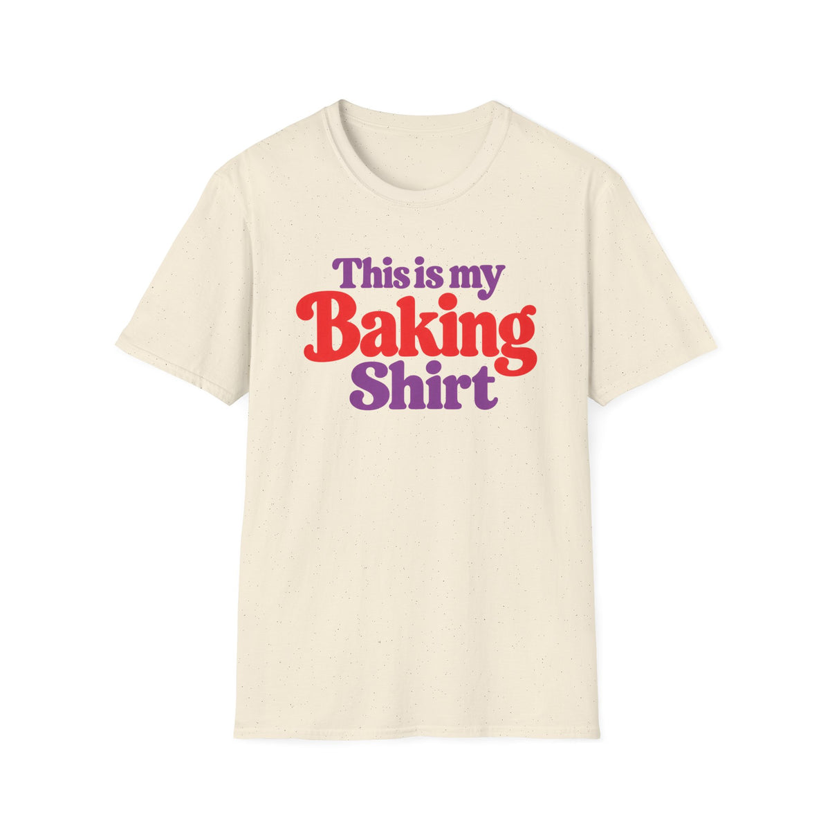 This is my Baking Shirt, Purple & Red T-Shirt