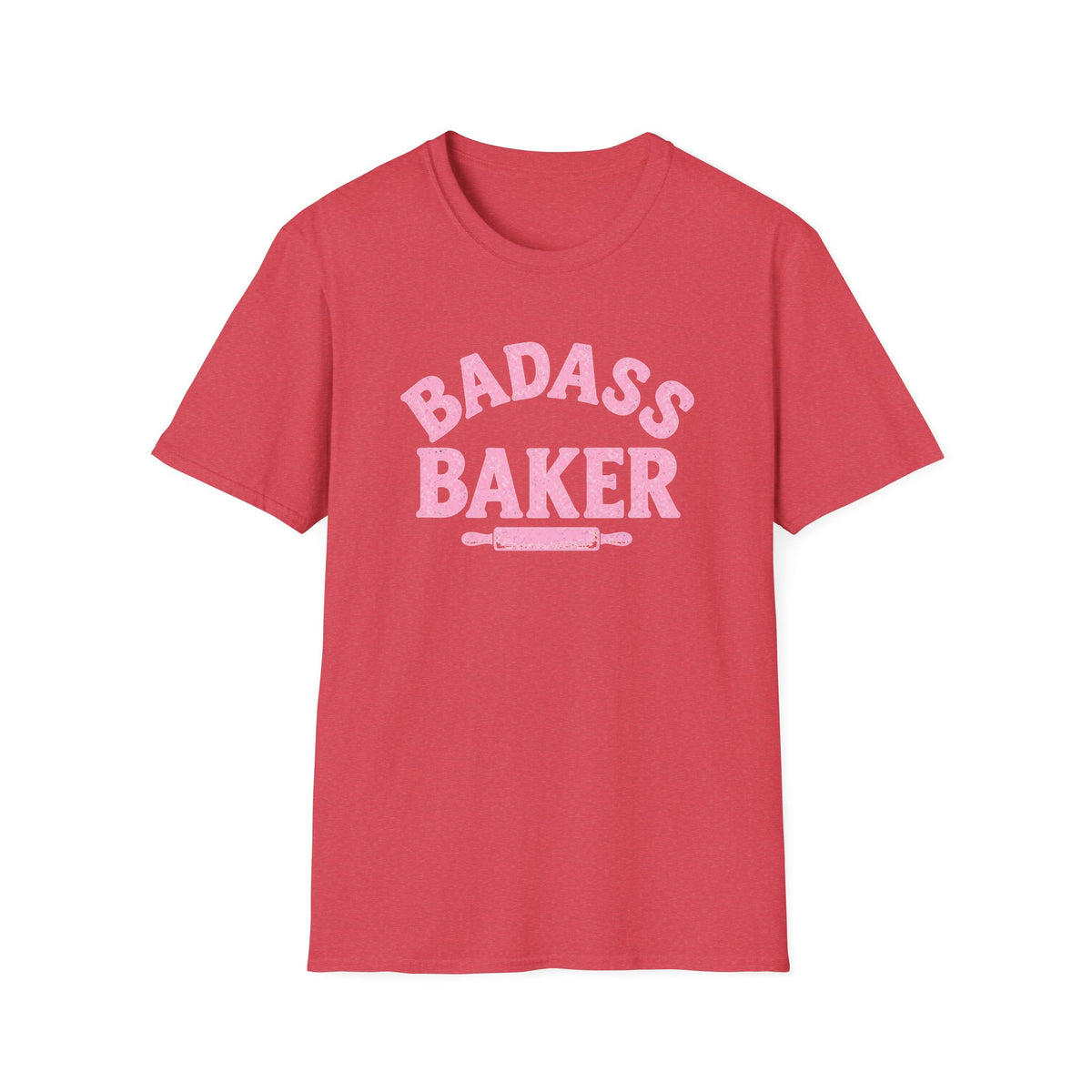 Badass Baker, Rolling Pin T-Shirt