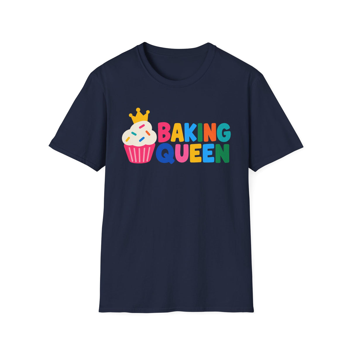 Baking Queen, Rainbow T-Shirt