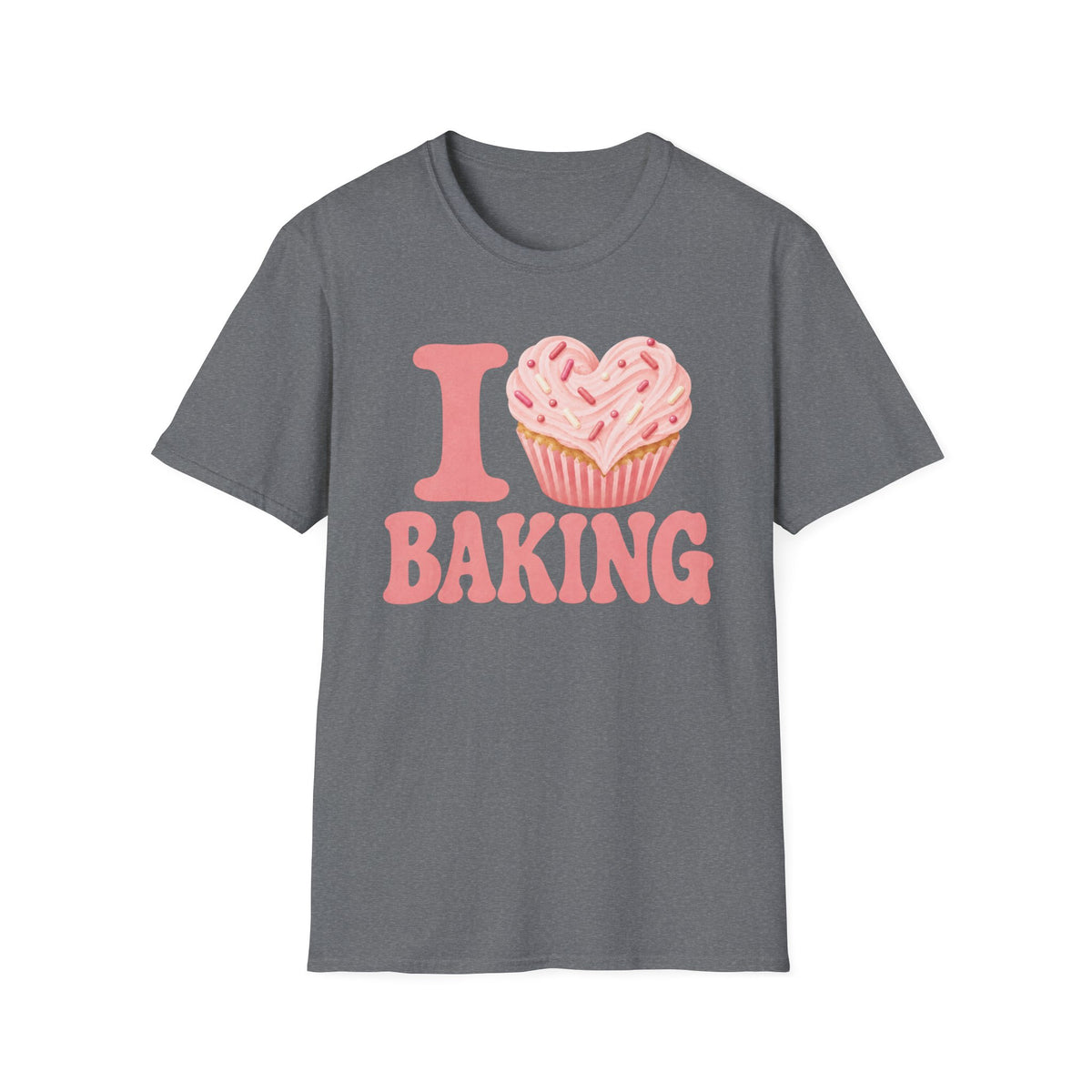 I Love Baking, Pink T-Shirt
