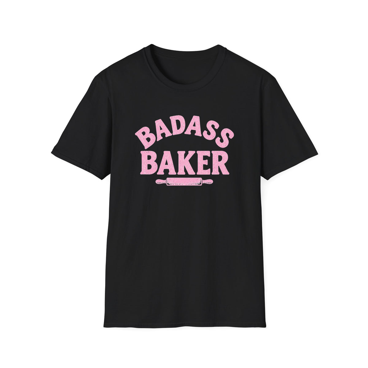 Badass Baker, Rolling Pin T-Shirt