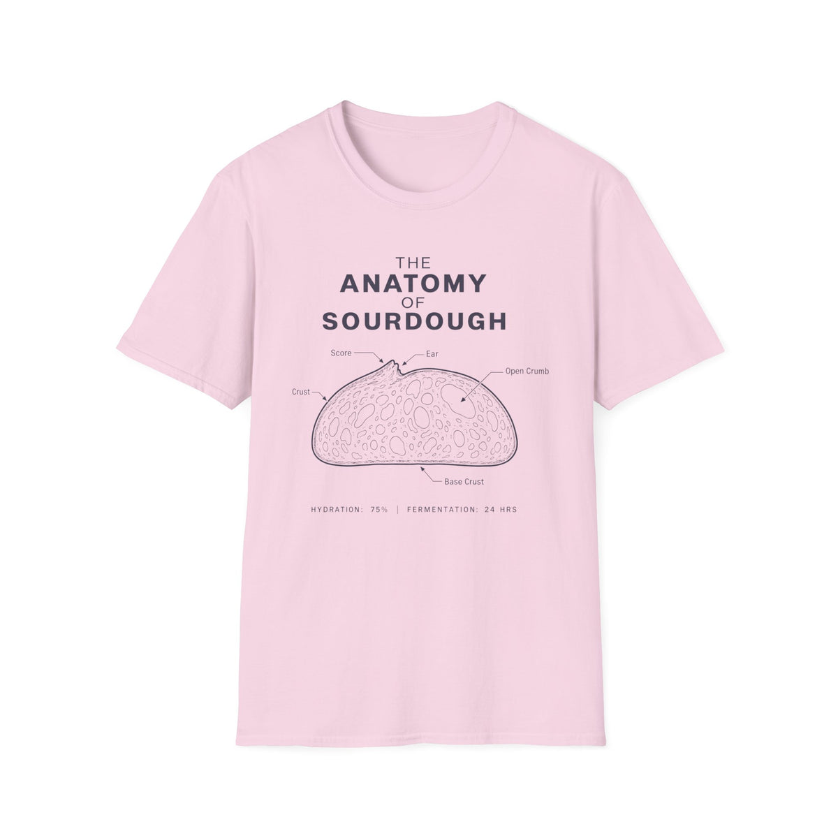 The Anatomy of Sourdough T-Shirt