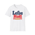 Lefse Roll, Blue & Red T-Shirt
