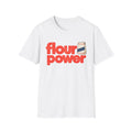 Flour Power, Red & Blue T-Shirt