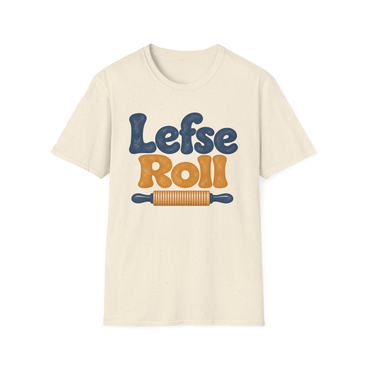 Lefse Roll, Blue & Gold T-Shirt