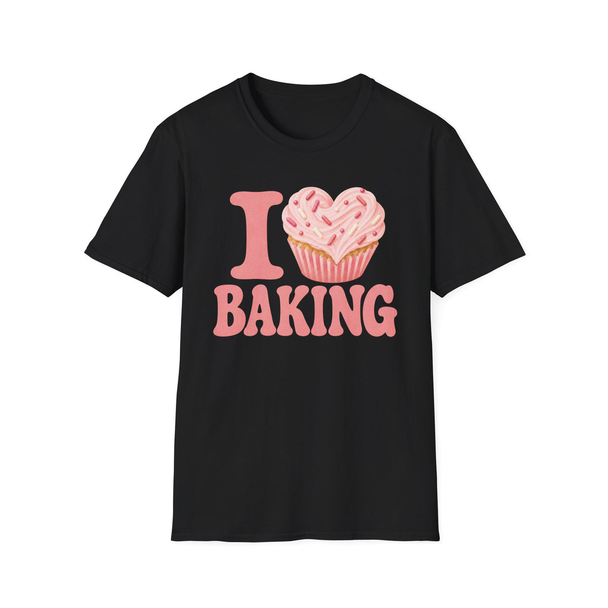 I Love Baking, Pink T-Shirt