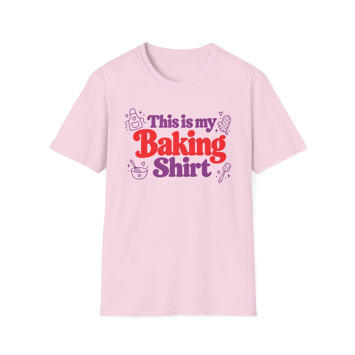This is my Baking Shirt w/ Icons T-Shirt