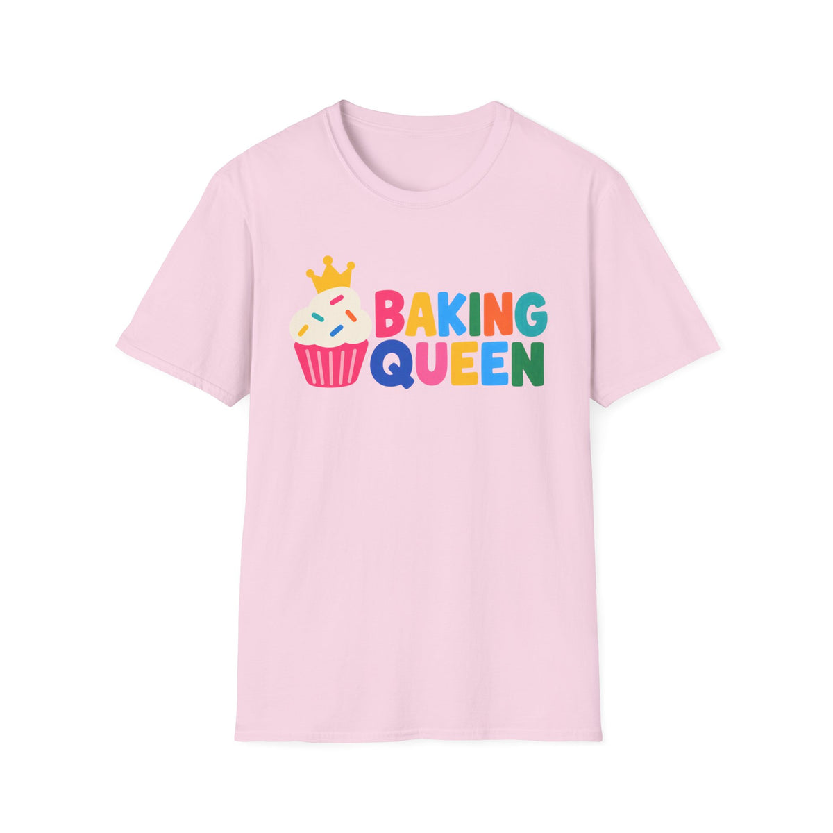 Baking Queen, Rainbow T-Shirt