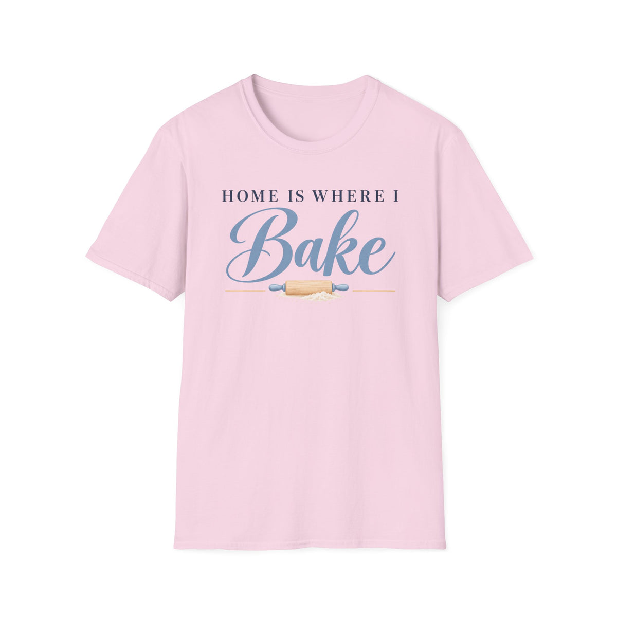 Home is Where I Bake, Blue T-Shirt