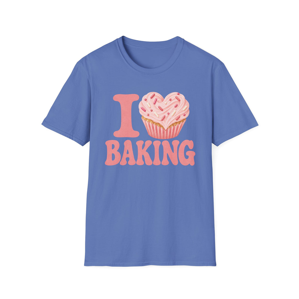 I Love Baking, Pink T-Shirt
