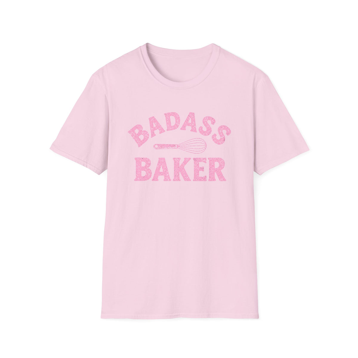Badass Baker, Whisk T-Shirt
