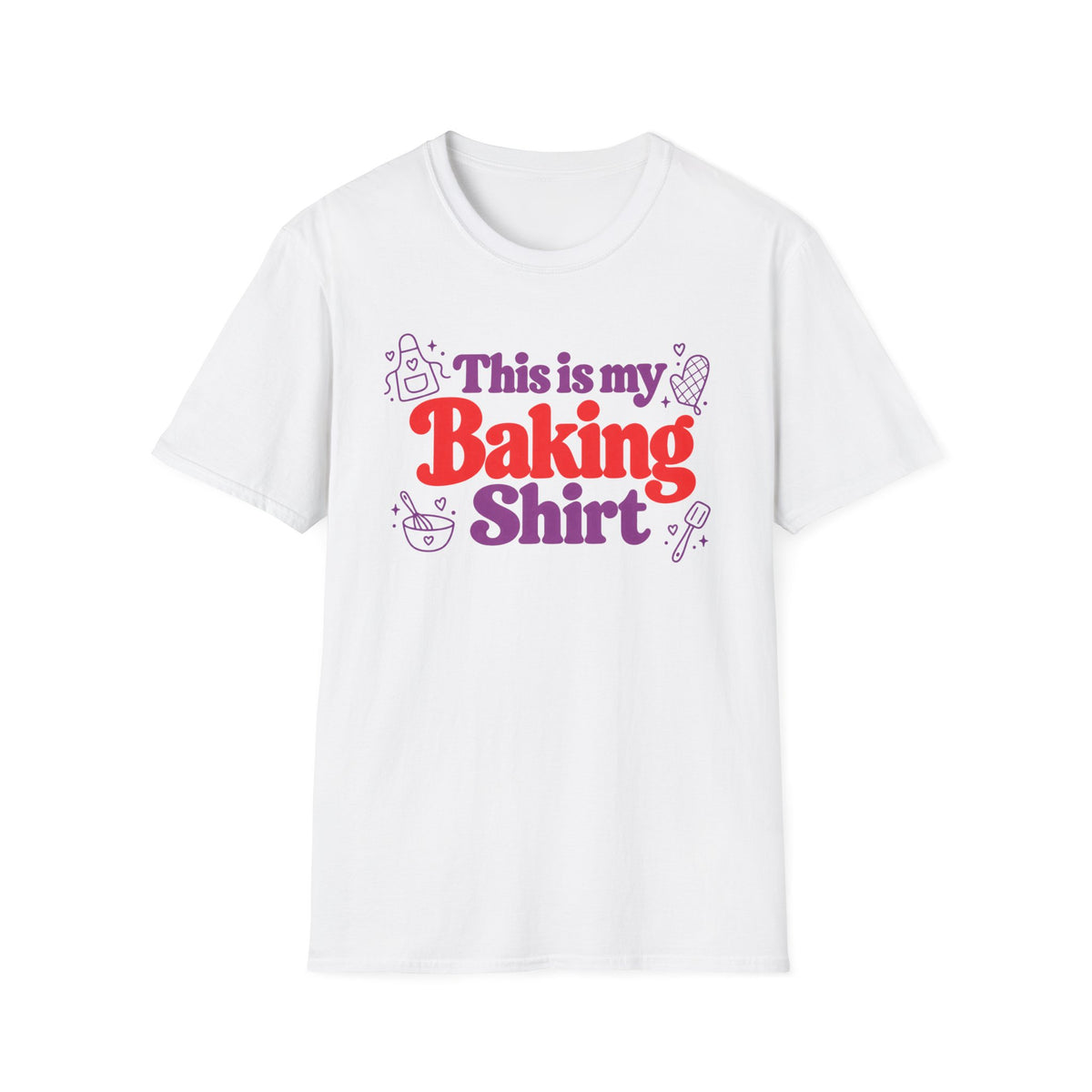 This is my Baking Shirt w/ Icons T-Shirt