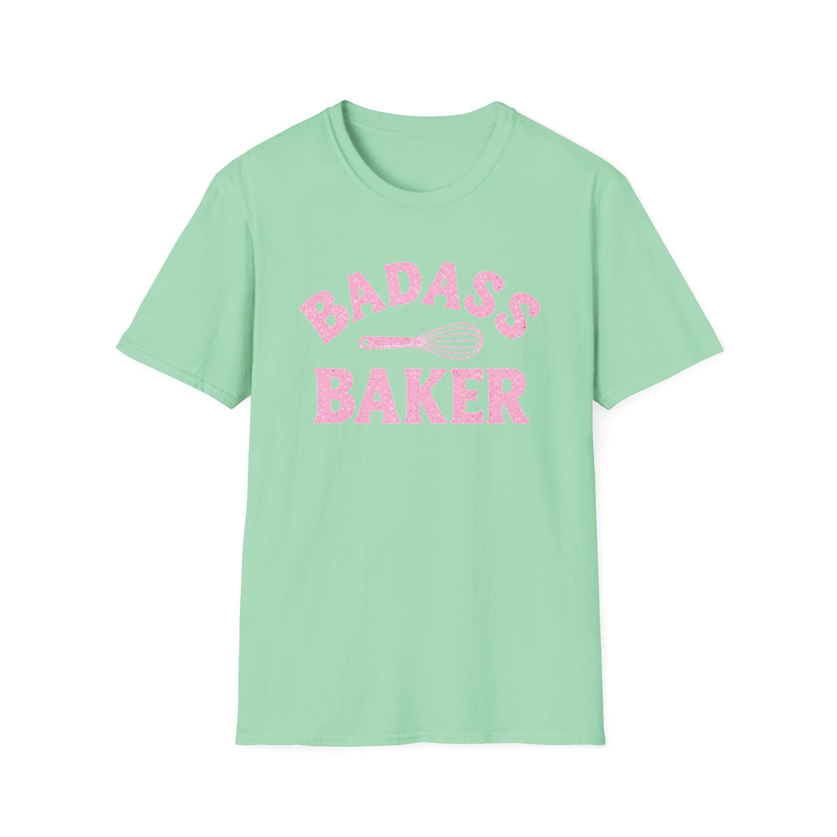 Badass Baker, Whisk T-Shirt