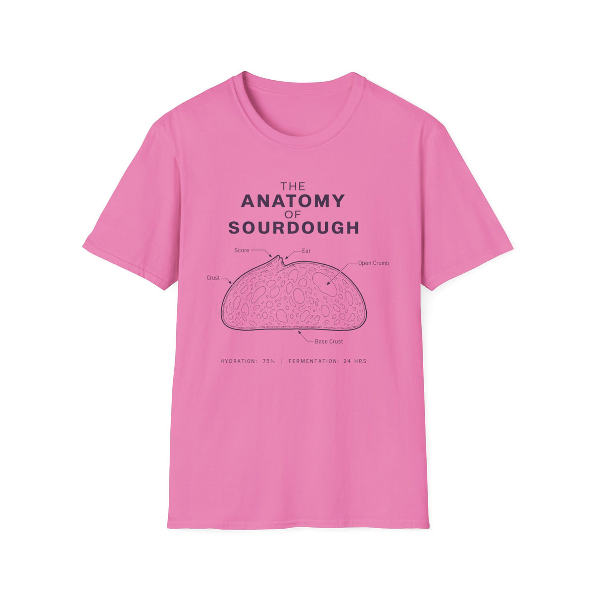 The Anatomy of Sourdough T-Shirt
