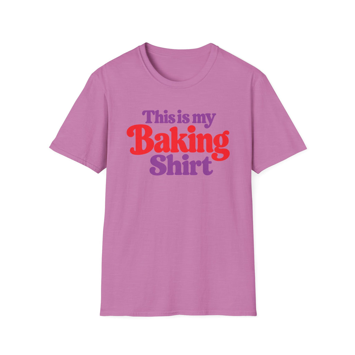 This is my Baking Shirt, Purple & Red T-Shirt