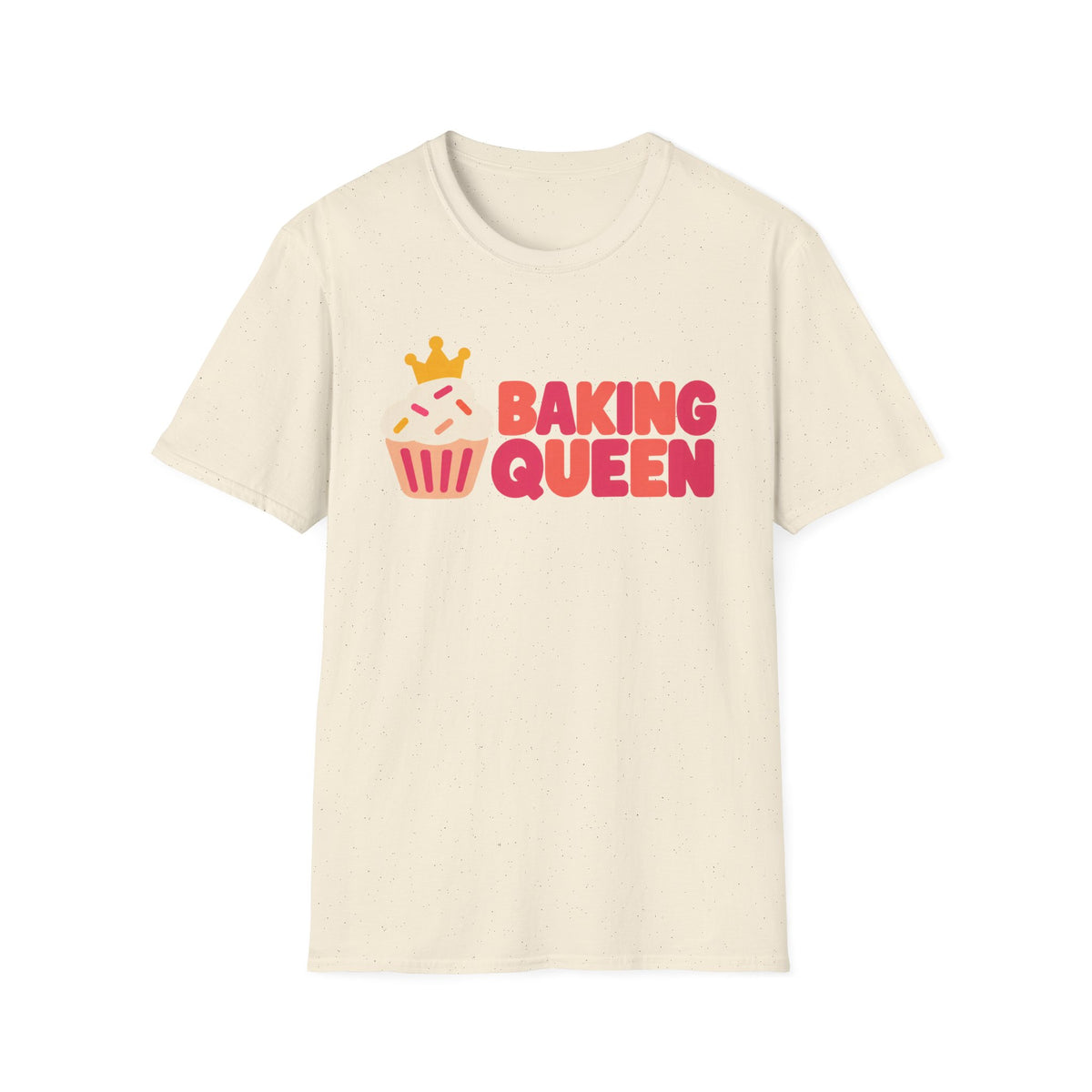 Baking Queen, Peach & Pink T-Shirt