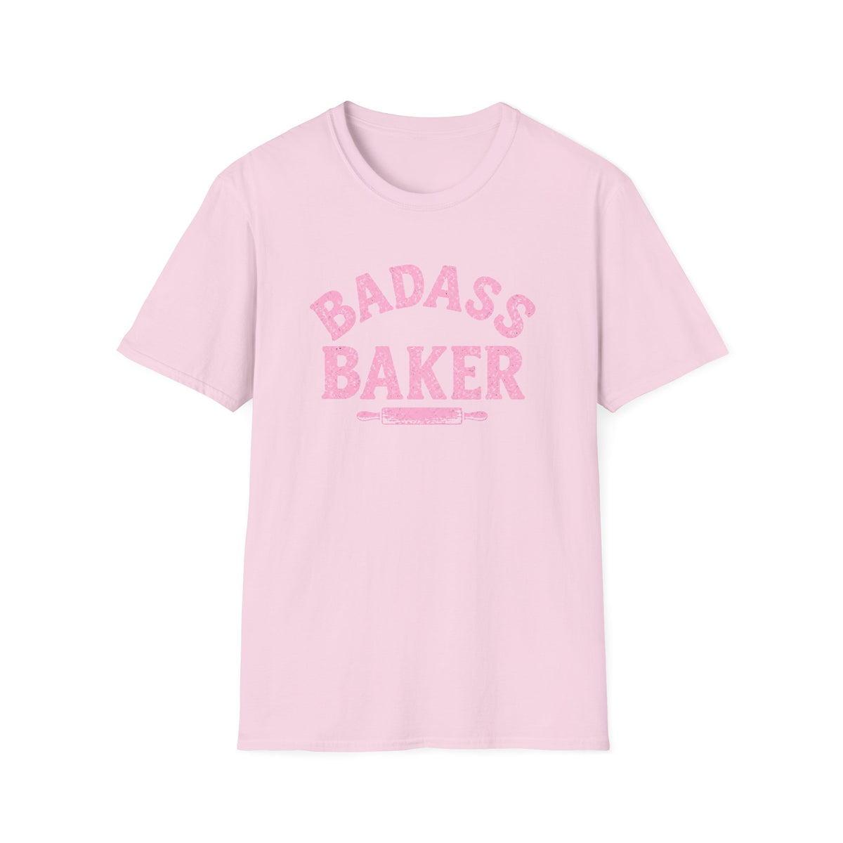 Badass Baker, Rolling Pin T-Shirt