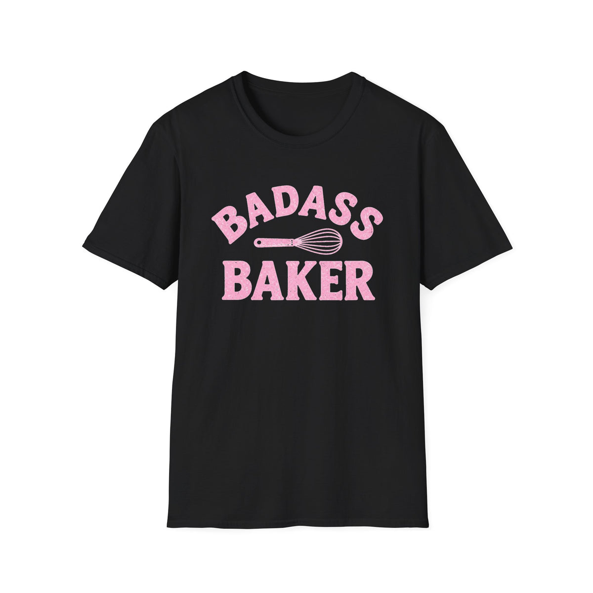 Badass Baker, Whisk T-Shirt