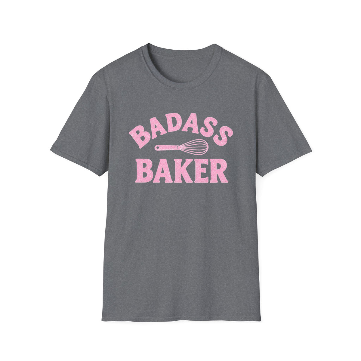 Badass Baker, Whisk T-Shirt