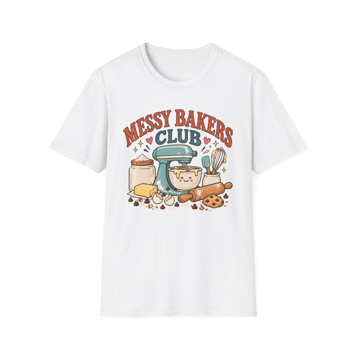 Messy Bakers Club, Smile T-Shirt