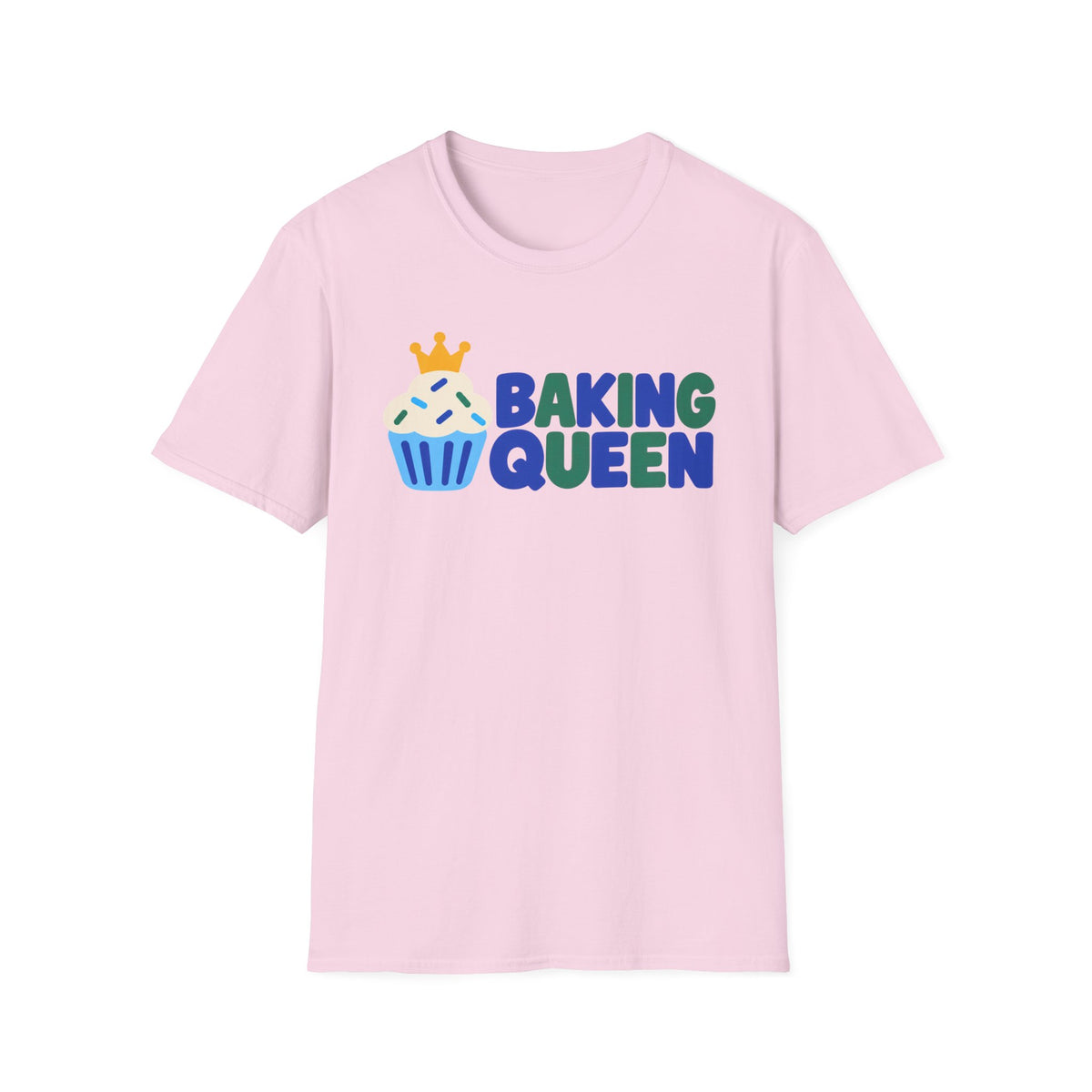 Baking Queen, Blue Green T-Shirt