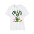 This is Me Thriving, Green & Cream T-Shirt